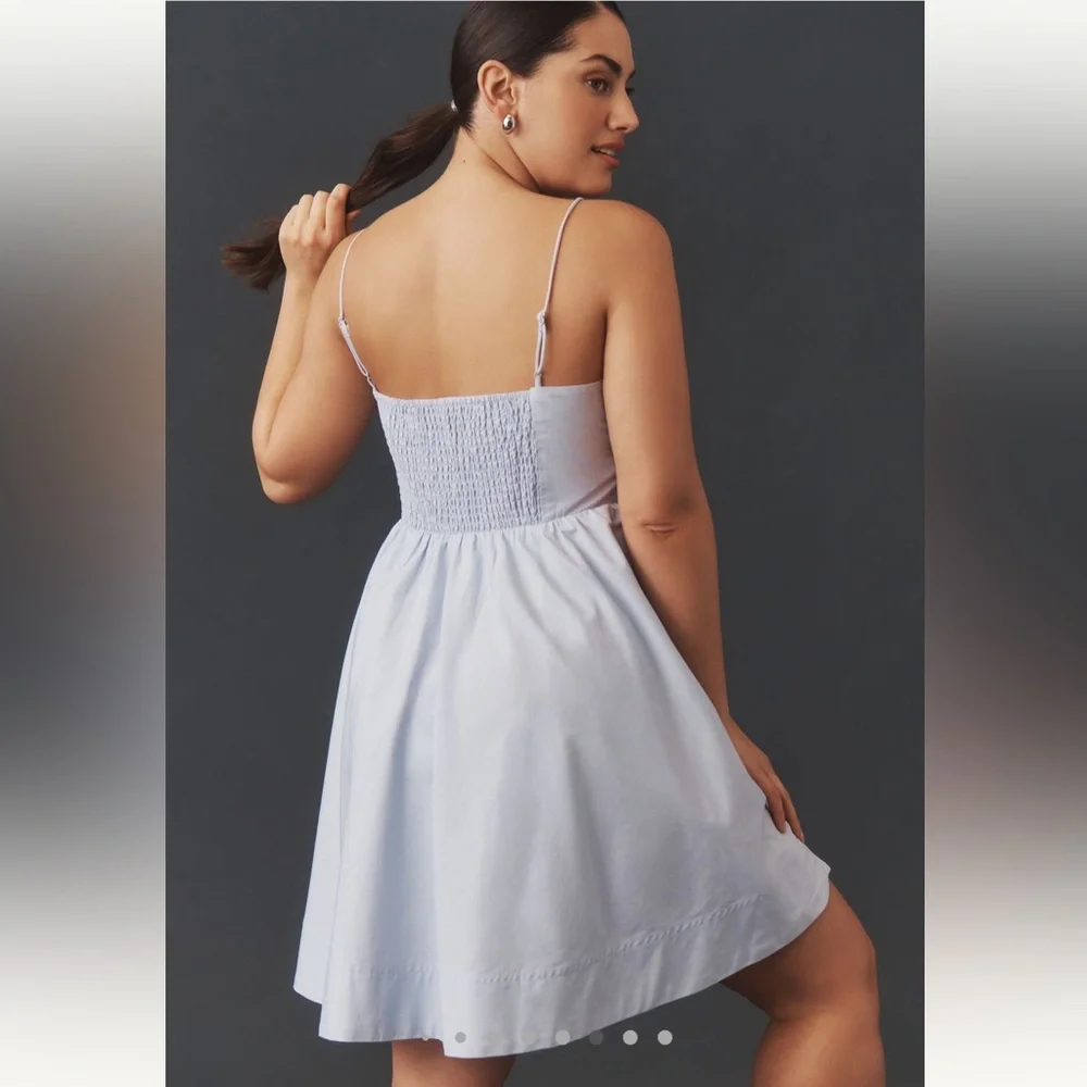 Anthropologie Maeve Square Neck Babydoll Dress - Picture 2 of 7